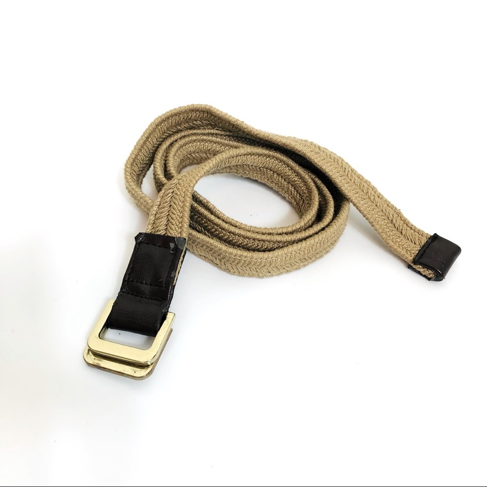 Mango Canvas Rope Belt